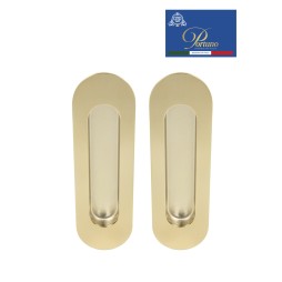 Дверная ручка PORTUNO для раздвижных дверей Стиль модерн. Артикул S.01.06 PVD Полированное золото