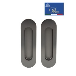 Дверная ручка PORTUNO для раздвижных дверей Стиль модерн. Артикул S.01.05 Матовый графит