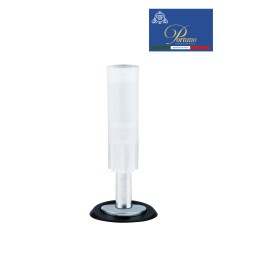 Дверной упор скрытый PORTUNO Артикул D.12.03 Чёрный