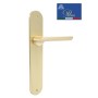 Дверная ручка на планке PORTUNO Punto 602.07PL Матовое золото