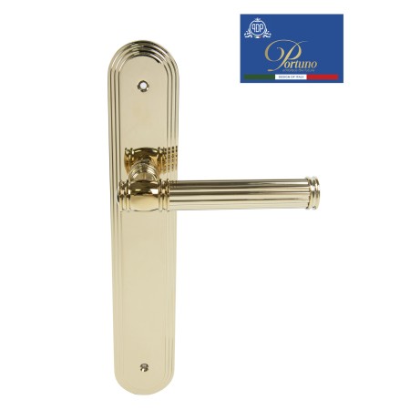 Дверная ручка на планке PORTUNO Impero 1011.06PL PVD Полированное золото