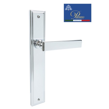 Дверная ручка на планке PORTUNO Star 820.01PL Полированный хром