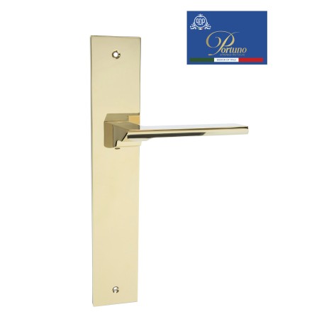 Дверная ручка на планке PORTUNO Italia 706.06PL PVD полированное золото