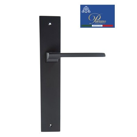 Дверная ручка на планке PORTUNO Italia 706.03 PL Чёрный