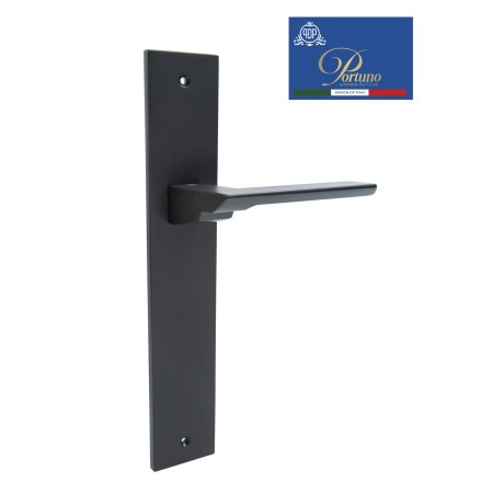 Дверная ручка на планке PORTUNO Italia 706.03 PL Чёрный
