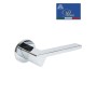 Дверная ручка на розетке Portuno Ama 104.01 полированный хром