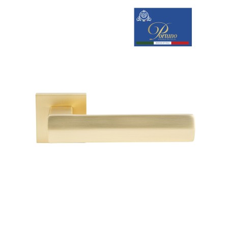 Дверная ручка на розетке Portuno Alba 221.07 Матовое золото