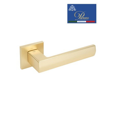 Дверная ручка на розетке Portuno Alba 221.07 Матовое золото