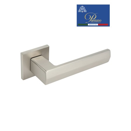 Дверная ручка на розетке Portuno Alba 221.14 Матовый никель