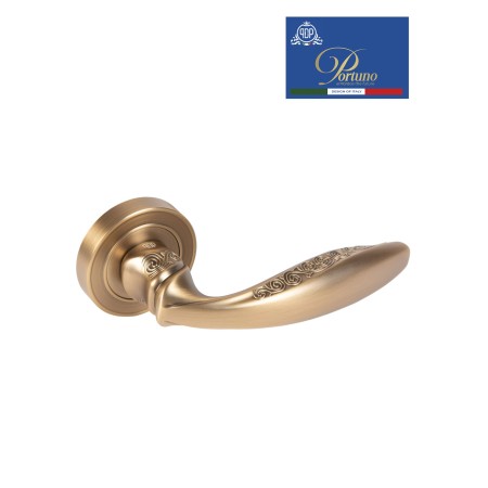 Дверная ручка на розетке Portuno Anna 309.11 Матовый кофе