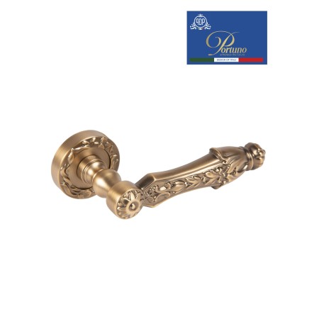 Дверная ручка на розетке Portuno Arcadia 418.11 Матовый кофе