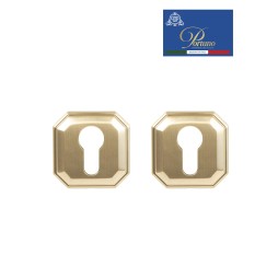 Накладка под цилиндр Portuno CYL.05 Матовое золото CYL.05.07 Накладка под цилиндр Portuno CYL.05 Матовое золото CYL.05.07