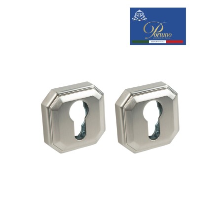 Накладка под цилиндр Portuno CYL.05 Матовый никель CYL.05.14