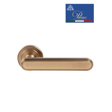 Дверная ручка на розетке Portuno Chic 316.11 Матовый кофе