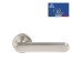 Дверная ручка на розетке Portuno Chic 316.14 Матовый никель