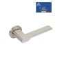 Дверная ручка на розетке Portuno Elegant 124.14 матовый никель