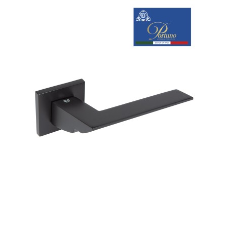 Дверная ручка на розетке Portuno Italia 206.03 Черный