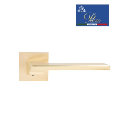 Дверная ручка на розетке Portuno Italia 206.07 Матовое золото