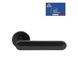Дверная ручка на розетке Portuno Onyx 123.03  чёрный Дверная ручка на розетке Portuno Onyx 123.03  чёрный