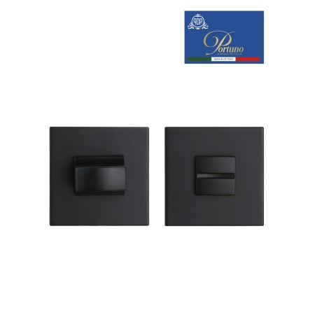 Ручка поворотная Portuno WC.022 Черный WC.022.03 (WC фиксатор)