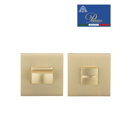 Ручка поворотная Portuno WC.022 Матовое золото WC.022.07 (WC фиксатор)