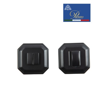 Ручка поворотная Portuno WC.055 Чёрный WC.055.03 (WC фиксатор)