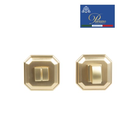 Ручка поворотная Portuno WC.055 Матовое золото WC.055.07 (WC фиксатор)